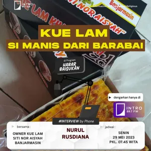 Kue Lam Si Manis dari Barabai