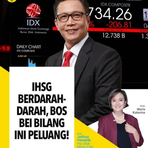 IHSG berdarah-darah, Dirut BEI bilang ini peluang! ft Jeffrey Hendrik