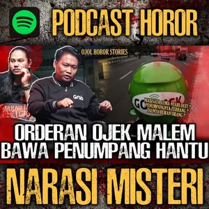 EP. 25 - OJOL STORIES !! NARIK MALAM PENUMPANG NYA TERBANG TAU NYA BAWA HANTU BUKAN ORANG !!