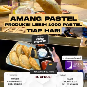 Amang Pastel, Produksi Lebih 1000 Pastel Tiap Hari