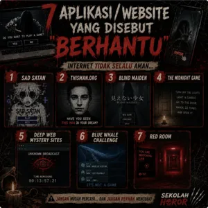 7 aplikasi atau website yang disebut "berhantu".